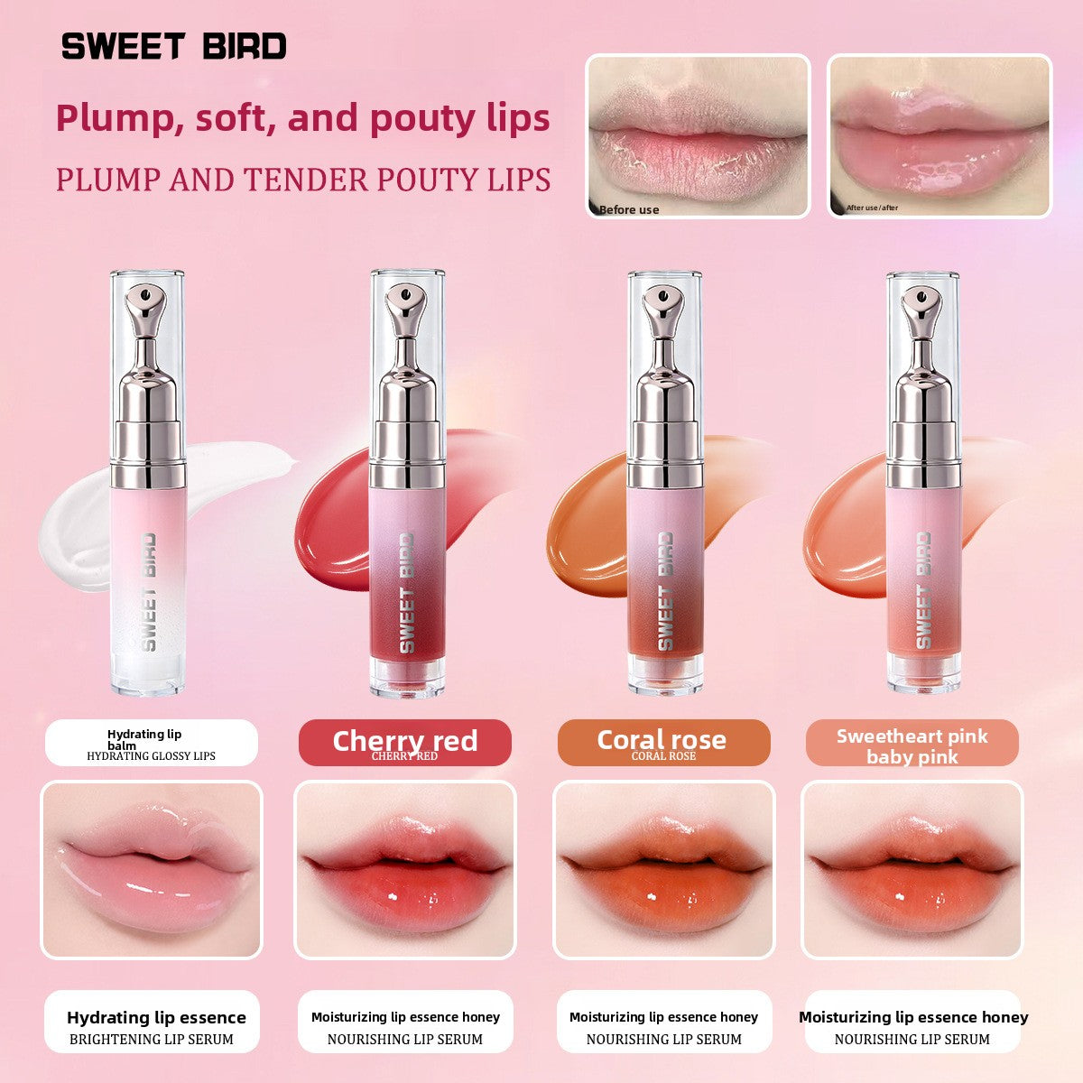 Hydrating Lip Gloss with Mirror Shine